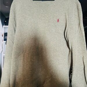 Ralph Lauren Sage Green Knit Pullover